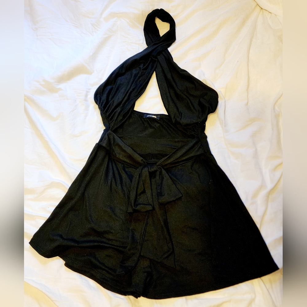 Love It Or Leave It black romper